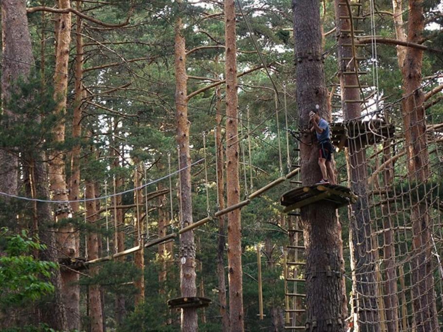 La Candela Cercedilla Kültér fotó